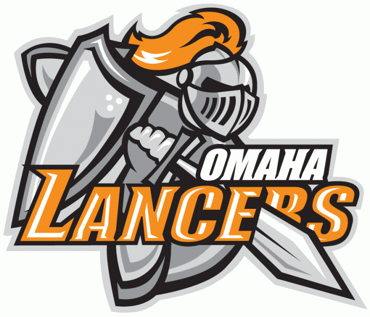 omaha lancers 2009-pres primary logo iron on transfers for T-shirts